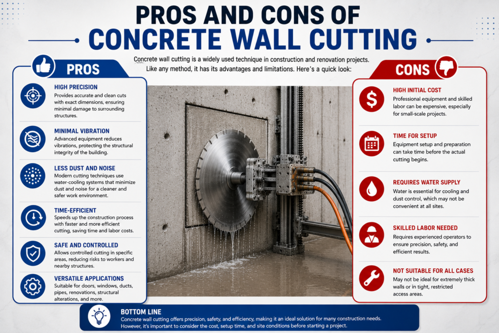 Best Concrete Wall Cutting Abu Dhabi