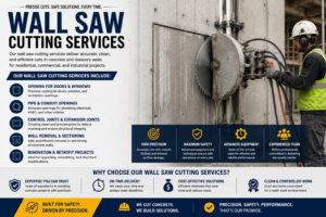 Wall Saw Cuttting Services