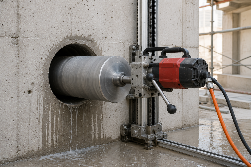 Concrete Wall Core Cutting Abu Dhabi
